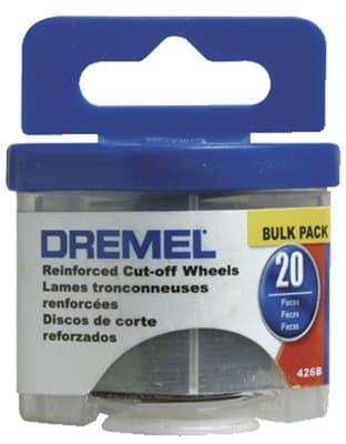 Dremel 20 Piece Fiberglass Reinforced Cut-Off Wheels