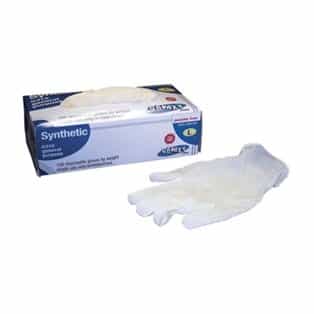 Synthetic General-Purpose Gloves, Powder-Free, Non-Sterile, Large, 100 per box