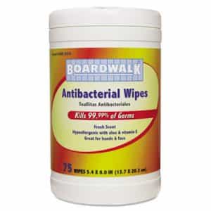 Boardwalk 75 Wipes Fresh Scent Antibacterial Wipes
