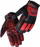 X-Large Red/Black Silicone Grip Multi-Task Gloves
