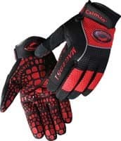 Caiman X-Large Red/Black Silicone Grip Multi-Task Gloves