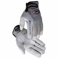 X-Large Gray Leather Deerskin Mechanics Gloves