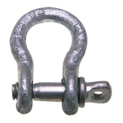 Campbell 419-S Series 3/4" Anchor Shackle w/ Screw Pin