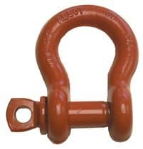 3/8" Allot Steel Screw Pin Anchor Shackles
