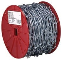 Straight Link Coil Steel Chains