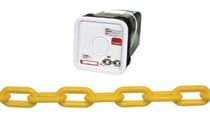 Yellow Plastic Chain in Square Pail 138'