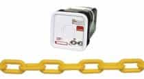 Campbell Yellow Plastic Chain in Square Pail 138'