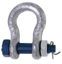 Forged Carbon Steel Galvanized Zinc Anchor Shackles