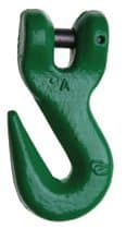 3/8" Green Steel Quik-Alloy Grab Hooks