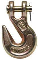 Campbell 5/16" Yellow Chromated Clevis Grab Hooks