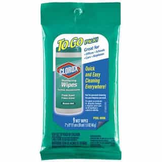 Clorox Fresh Scented, Disinfecting Wipes To Go- 7 x 8