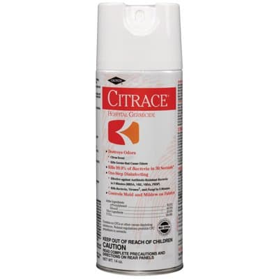 Citrus Scented, Citrace Germicidal Aerosol Disinfectant Spray-14-oz