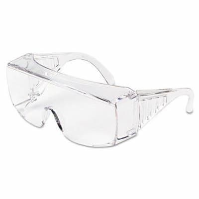 Crews XL Clear Yukon Uncoated Protective Eyewear