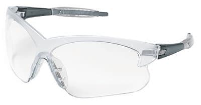 Smoke Frame Clear Lens Deuce Safety Glasses