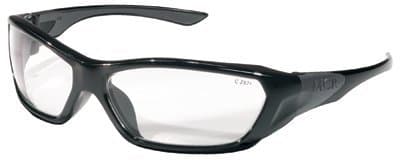 Black Frame Clear Lens ForceFlex Protective Eyewear