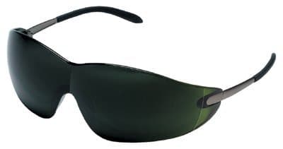 Chrome/Green 5.0 Blackjack Protective Eyewear