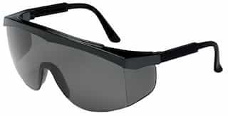 Stratos Spectacles Black Frame Gray Lens