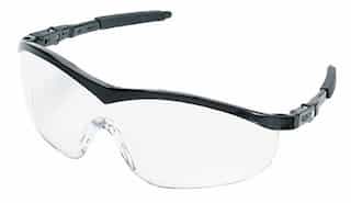 Crews Storm Protective Eyewear Black Frame Clear Anti-Fog