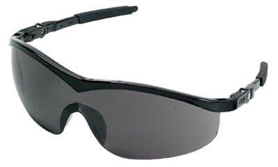Storm Black Frame Grey lens Safety Glasses