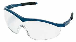 Navy Frame Clear Lens Storm Protective Eyewear