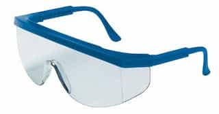 Blue Frame Clear Lens Tomahawk Protective Eyewear