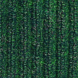 Needle-Rib Wiper/Scraper Mat, Polypropylene, 36-in x 60-in, Green/Black