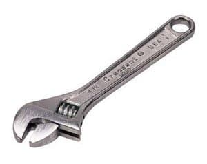 12" Adjustable Chrome Wrench