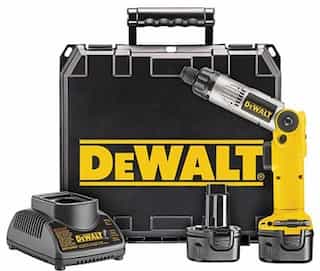 Dewalt Heavy-Duty 1/4" Cordless Two-Position Screwdriver Kit