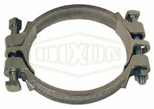 2 5/16-in - 2 5/8-in Double Bolt Hose Clamp