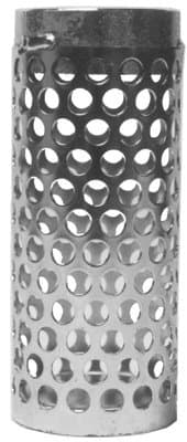 2" Threaded Long Thin Round Hole Strainer