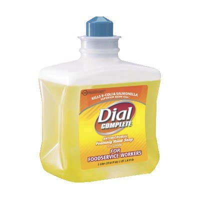Dial Antimicrobial Foaming Hand Soap For Foodservice-1 Liter