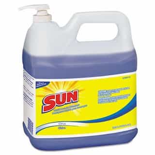 Diversey Sun Liquid Dishwashing Detergent 2 Gallon Bottle