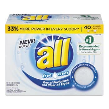 SC Johnson All Free & Clear Concentrated Powder Detergent