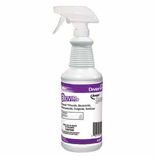 SC Johnson Liquid Oxivir Sanitizer In A Trigger Spray Bottle-1 Quart