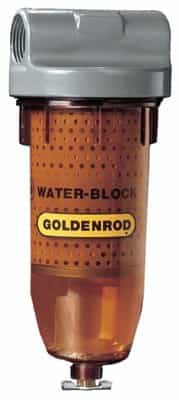 Goldenrod 1" Water Block Polymer Fuel Filters