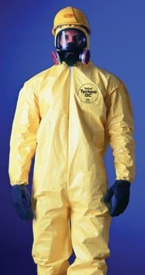 2X-Large Yellow DuPont Tychem QC Coveralls