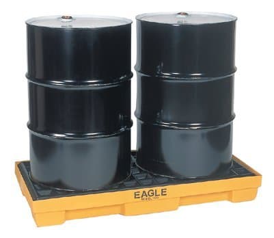 2 Drum Modular Platform Spill Containment Pallet