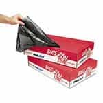 Black 30-Gallon .6-Mil Low Density Ecosac Can Liners