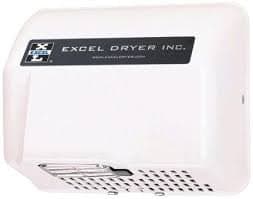 Cast Cover Serie Hand Off Hand Dryer, White