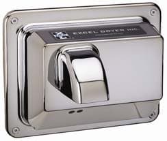 Cast Cover Serie Hand Off Hand Dryer, Surface Mount,  Chrome