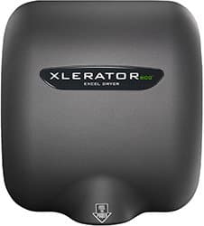 Xlerator ECO Automatic Hand Dryer, No Heat Element, Graphite