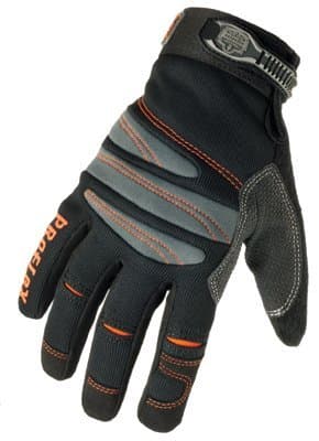 Large Black ProFlex 710 Mechanics Gloves