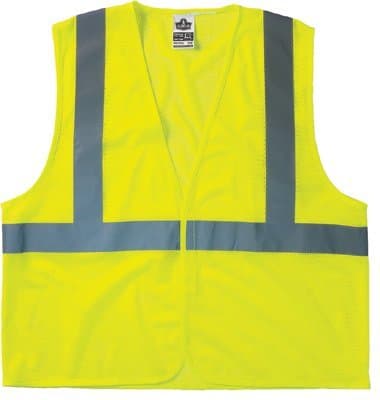 Ergodyne Small/Medium Lime Class 2 Economy Vest