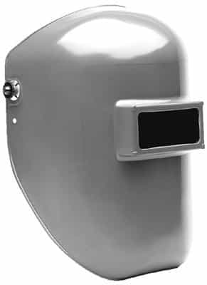 2" X 4.5" Fixed Front TigerHood Classic Gray Welding Helmet 