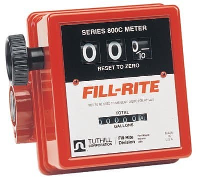 Fill-Rite 1" 50.00 Psi In-Line Mechanical Flow Meter