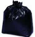 General Supply Black, 1.5 Mil Waste Can Liners- 40 x 40 x 46