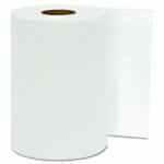 White, 1-Ply Hardwound Roll Towels-8-in x 800-ft.