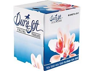 White, 85 Count 2-Ply Facial Tissue Cube Box