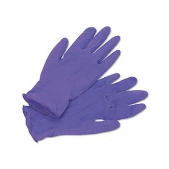 Vinyl Gloves, Powder-Free, Purple, Large
