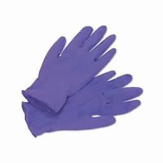 General Supply Vinyl Gloves, Powder-Free, Purple, Large
